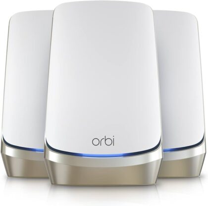 Netgear Orbi RBKE963 AXE11000 Quad-Band WiFi 6E System